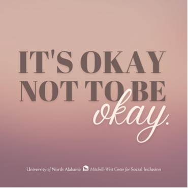 image stating it is ok to not be ok