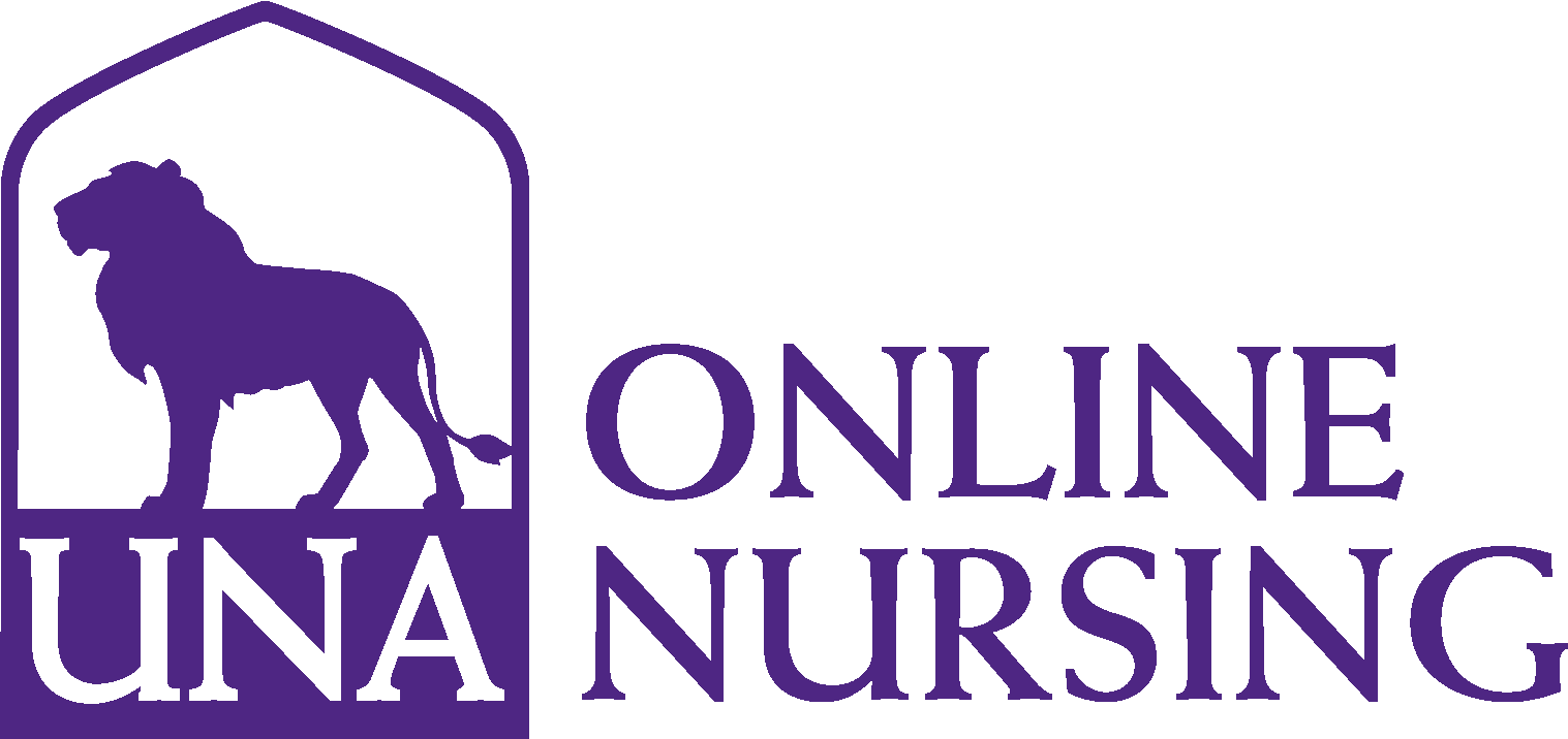 Anderson College of Nursing Online Logo - Purple - Version 3