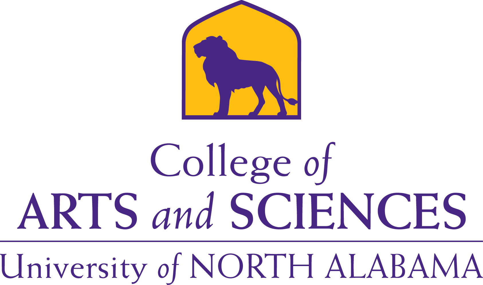 College of Arts & Sciences Lion Purple