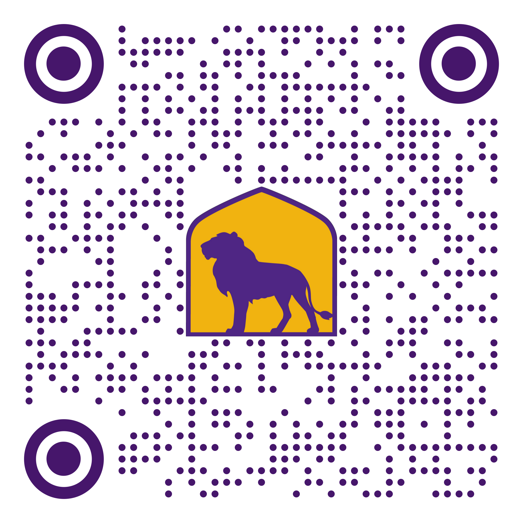 QR code for donating to the Department of Chemistry and Physics