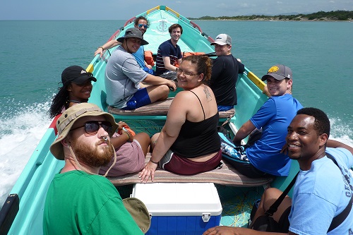 Studying abroad in Jamaica.