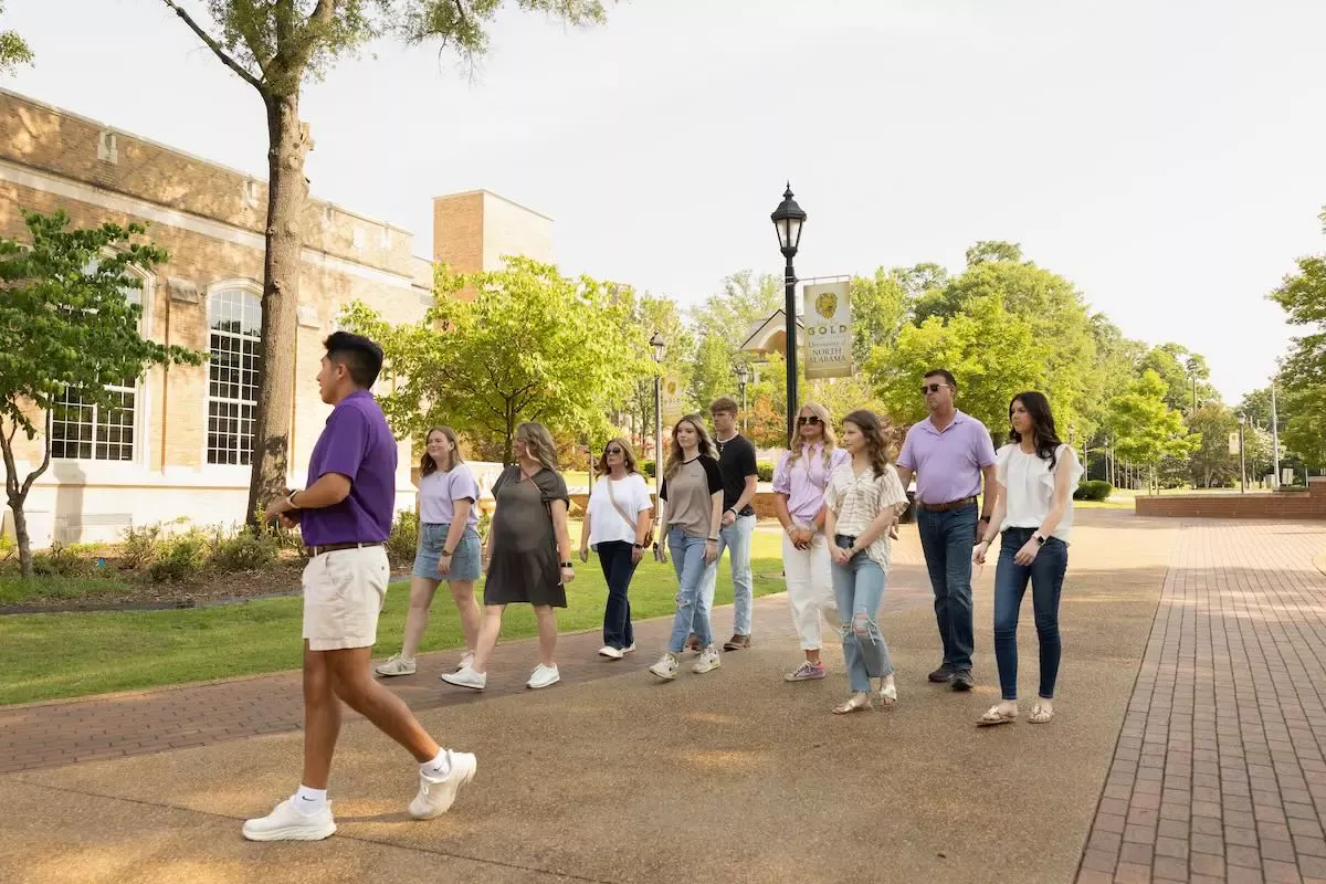 University of North Alabama campus tour