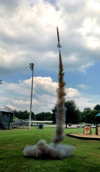 Rocket Launch, UNA Summer STEM Camp 2013