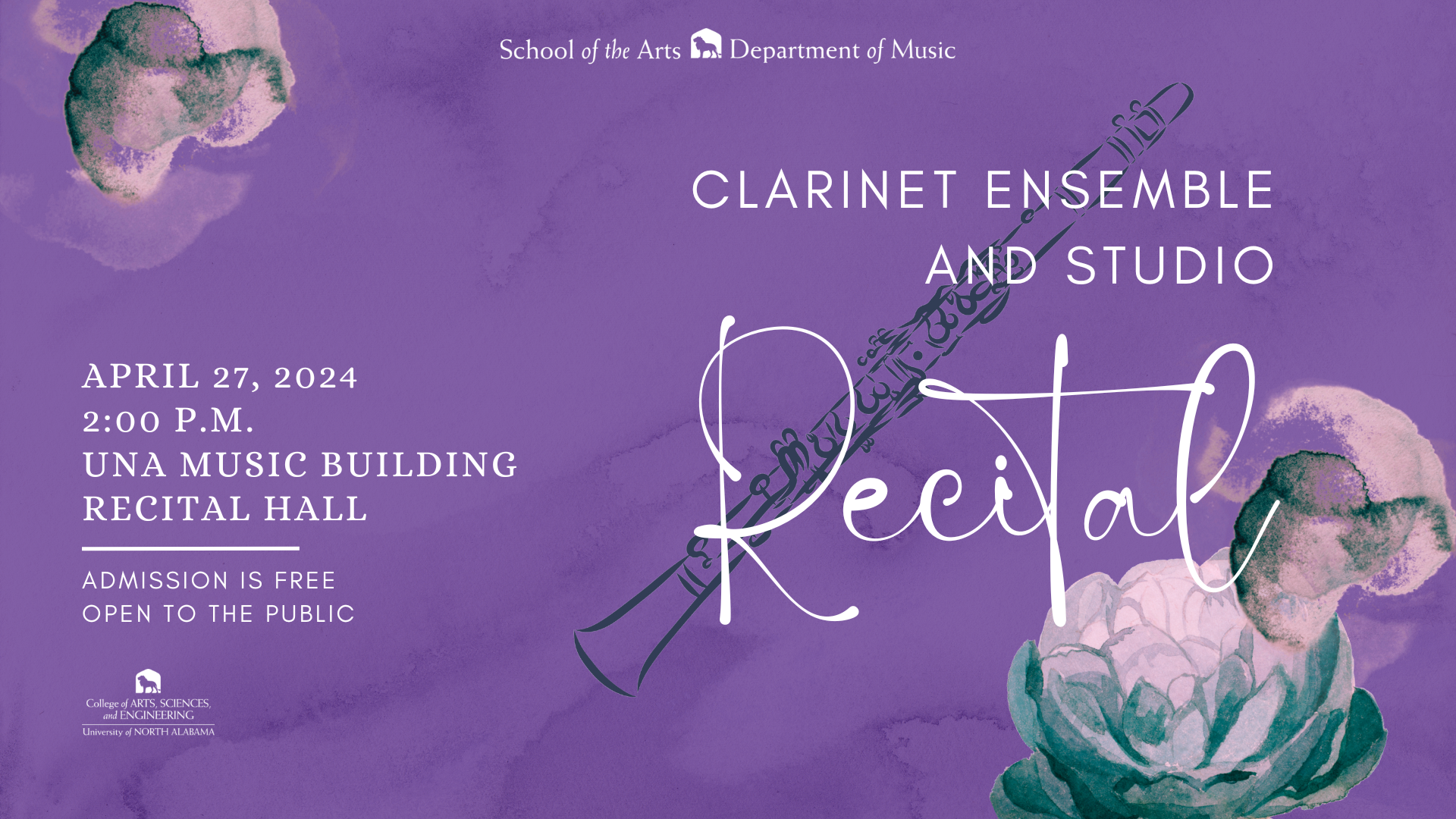 Clarinet Ensemble Recital