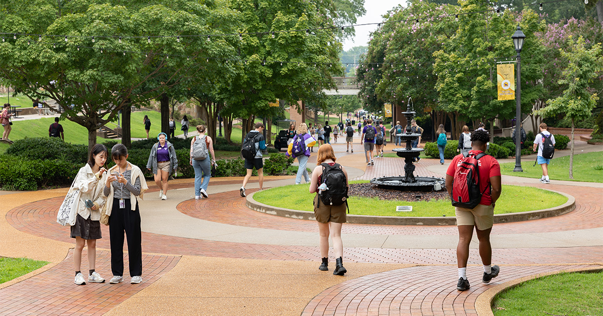 Enrollment at the University of North Alabama has topped 10,000 for the first time in institutional history, with gains across all student types.