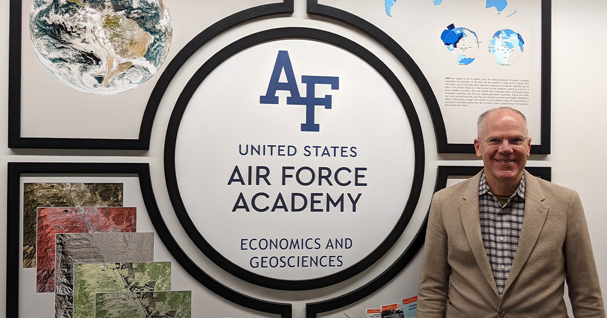 UNA's Dr. Michael Pretes has been selected as Distinguished Visiting Professor at the U.S. Air Force Academy.