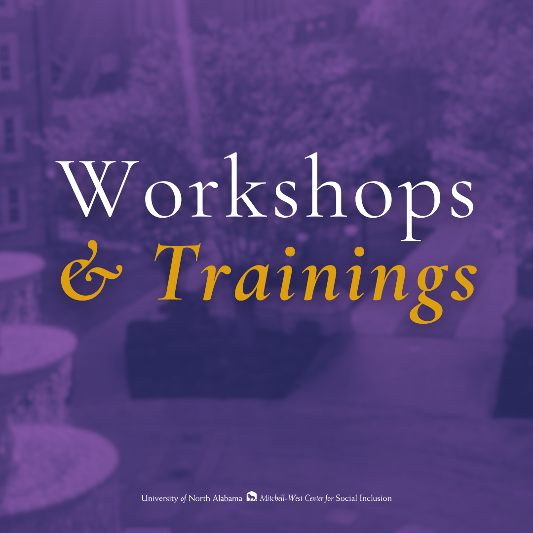 Workshops and Trainings