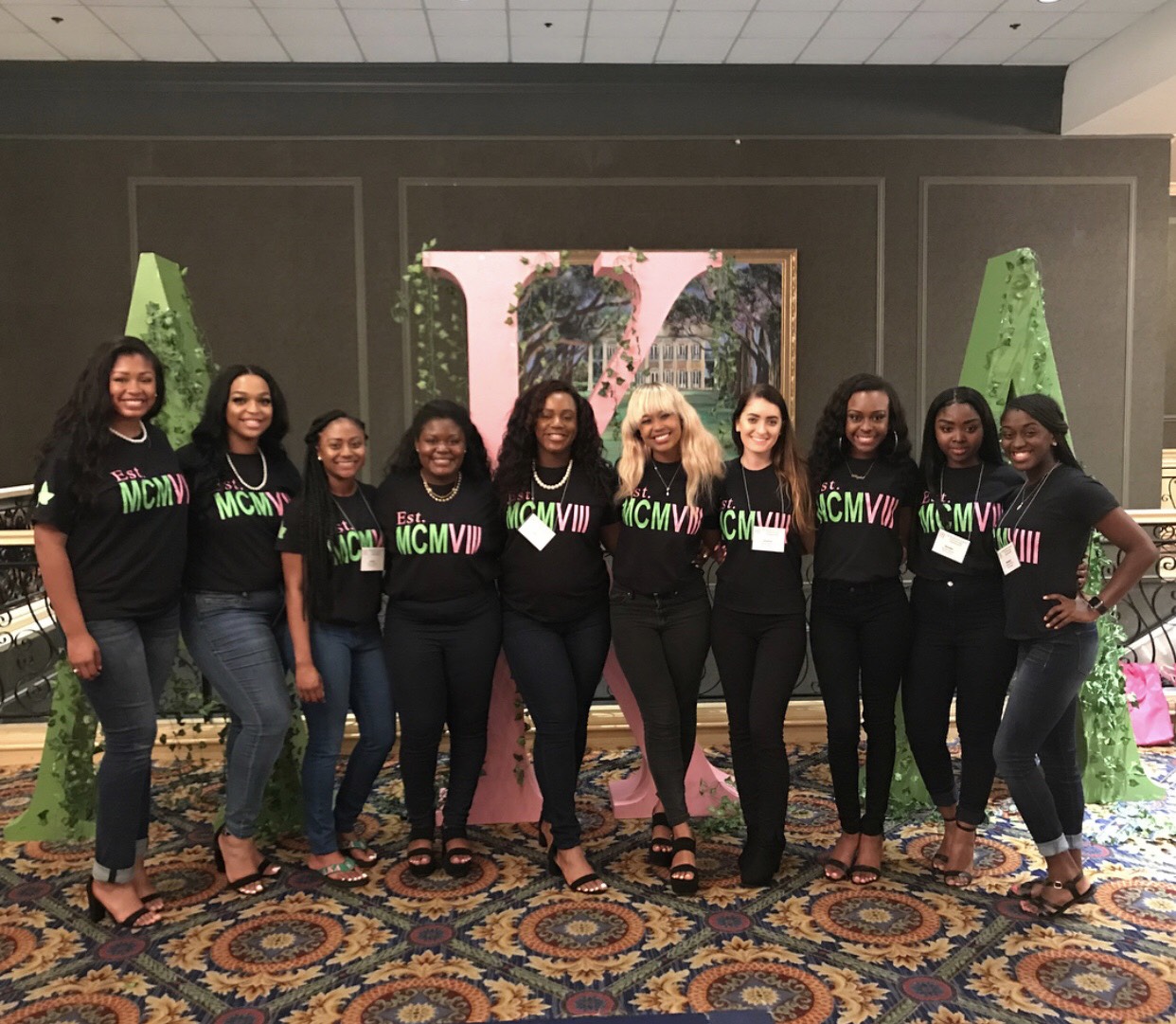 alpha kappa alpha line shirts