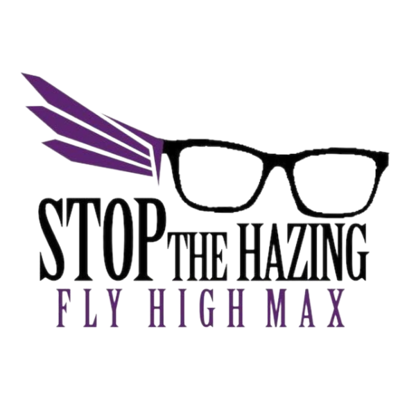 Fly high max logo - includes glasses