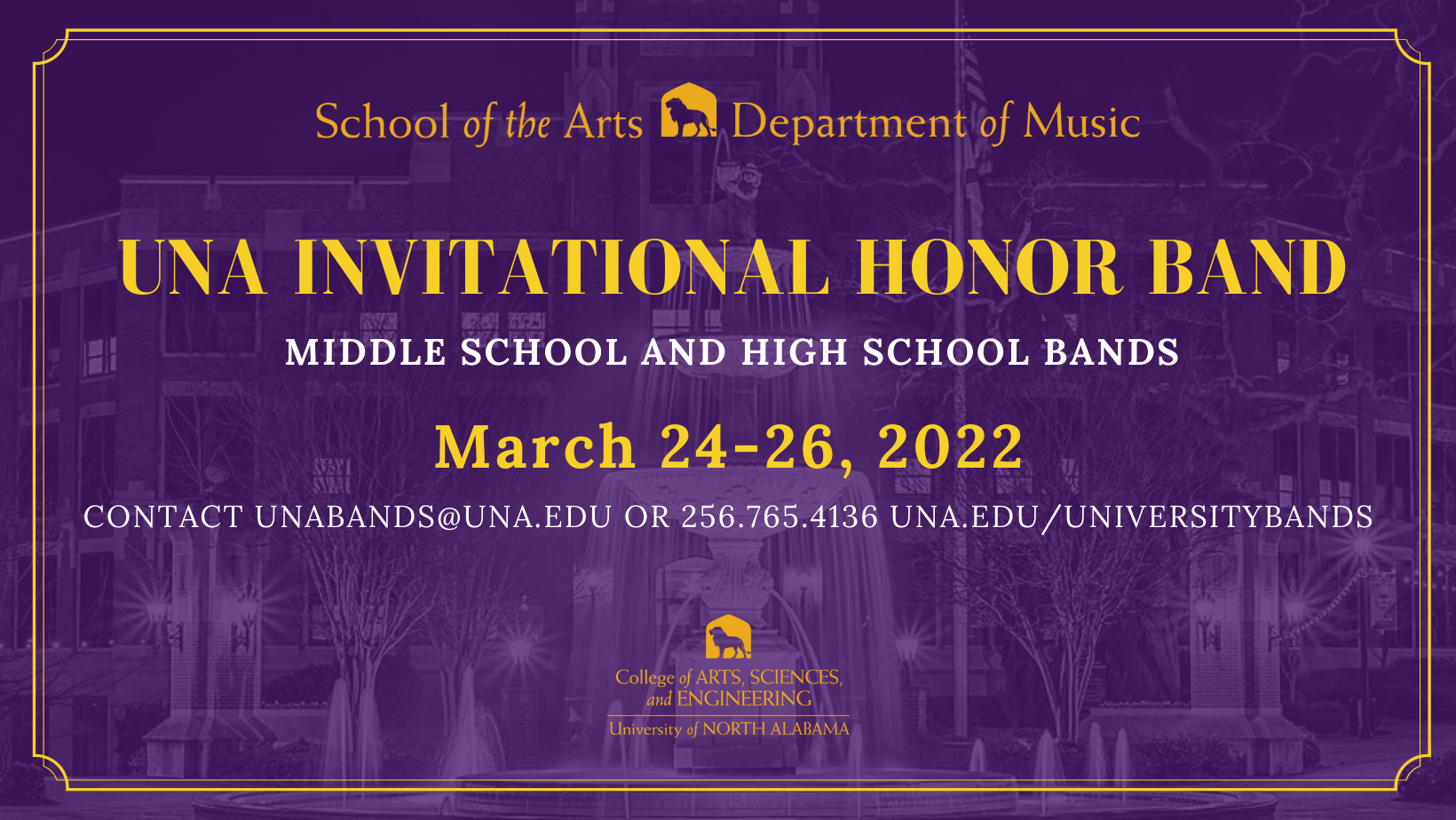 UNA Invitational Honor Band